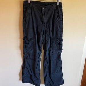 AE Dark Cargo Pants